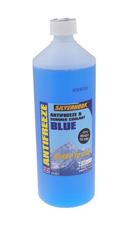 Antifreeze Pre-Mixed Blue (50/50) 1L - S3SHB1P1 - Silverhook